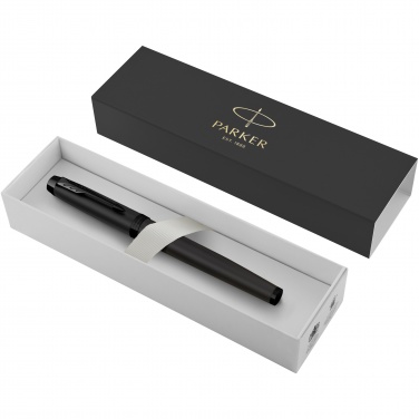 Logo trade corporate gifts picture of: Parker IM achromatic rollerball pen