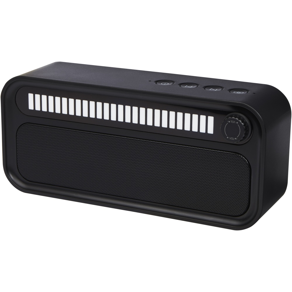 Logo trade promotional gifts picture of: Music Level 5W RGB mood light Bluetooth® speaker