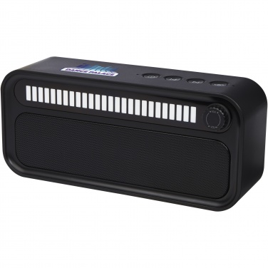 Logo trade promotional products image of: Music Level 5W RGB mood light Bluetooth® speaker