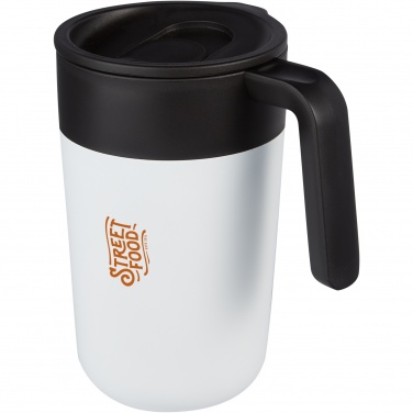 Logotrade advertising products photo of: Nordia 400 ml double-wall recycled mug