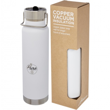 Logo trade promotional products image of: Thor 750 ml copper vacuum insulated sport bottle