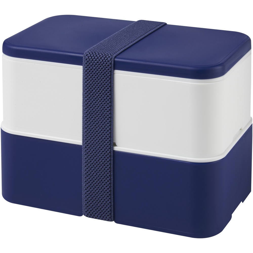 Logo trade promotional products image of: MIYO double layer lunch box