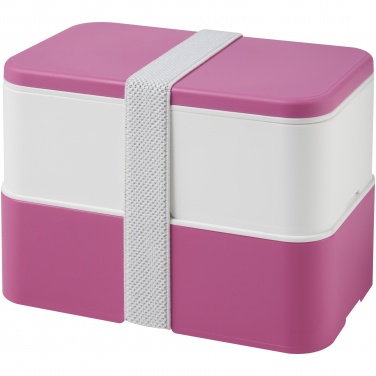 Logo trade promotional item photo of: MIYO double layer lunch box