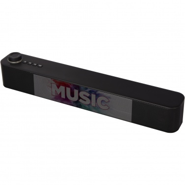 Logo trade promotional giveaway photo of: Hybrid 2 x 5W premium Bluetooth® sound bar