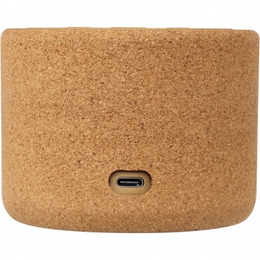 Logotrade promotional item image of: Cerris 5W cork Bluetooth® speaker