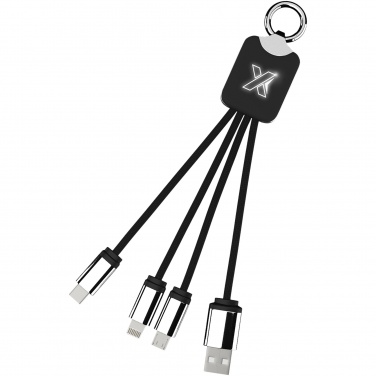 Logo trade promotional giveaways image of: SCX.design C15 quatro light-up cable