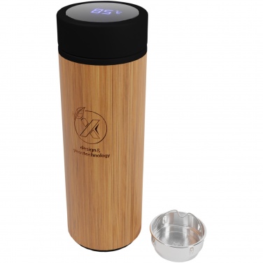 Logo trade corporate gifts picture of: SCX.design D11 500 ml bamboo smart bottle