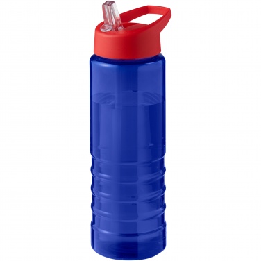 Logo trade business gifts image of: H2O Active® Eco Treble 750 ml spout lid sport bottle 