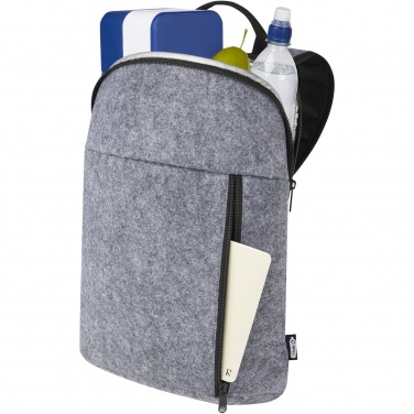 Logo trade promotional gift photo of: Felta GRS recycled felt cooler backpack 7L