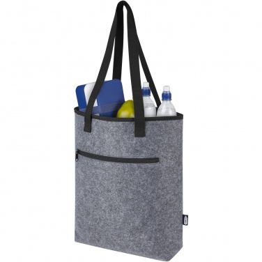 Logo trade advertising products picture of: Felta GRS recycled felt cooler tote bag 12L