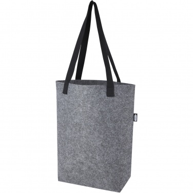 Logotrade advertising products photo of: Felta GRS recycled felt tote bag with wide bottom 12L