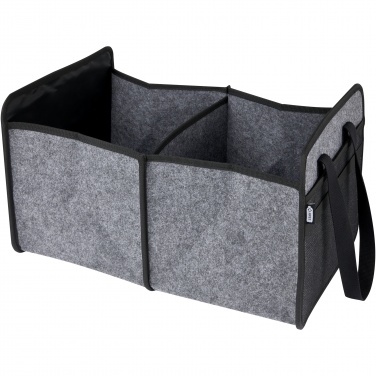 Logo trade corporate gift photo of: Felta GRS recycled felt foldable car organiser