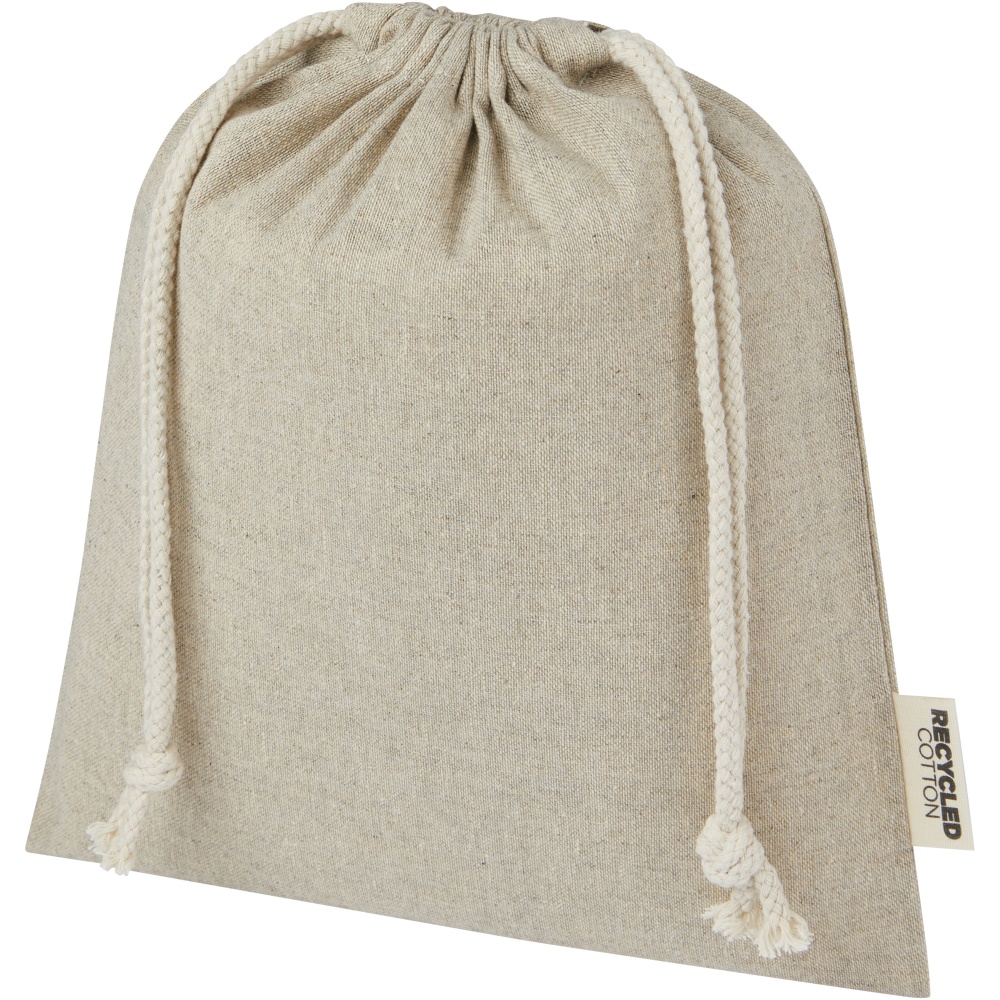 Logotrade promotional merchandise image of: Pheebs 150 g/m² GRS recycled cotton gift bag medium 1.5L