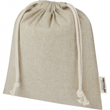 Logotrade promotional merchandise picture of: Pheebs 150 g/m² GRS recycled cotton gift bag medium 1.5L