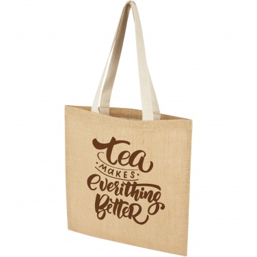 Logotrade promotional gift image of: Juta 300 g/m² jute tote bag 7L