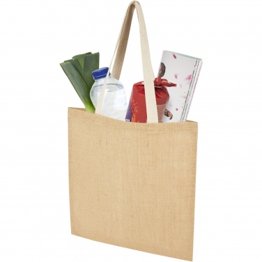 Logotrade promotional products photo of: Juta 300 g/m² jute tote bag 7L