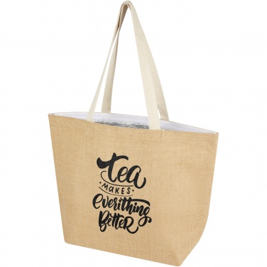 Logotrade promotional gifts photo of: Juta 300 g/m² jute cooler tote bag 12L