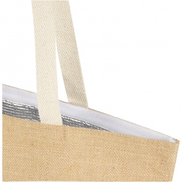 Logotrade promotional merchandise image of: Juta 300 g/m² jute cooler tote bag 12L