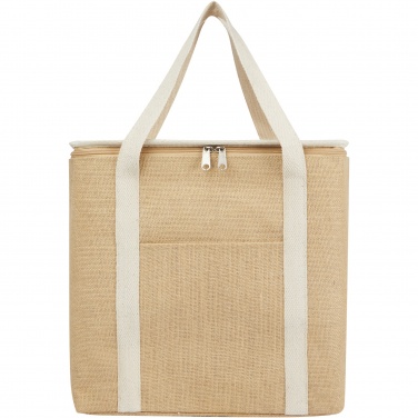 Logotrade promotional gift image of: Juta 300 g/m² jute cooler bag 19L