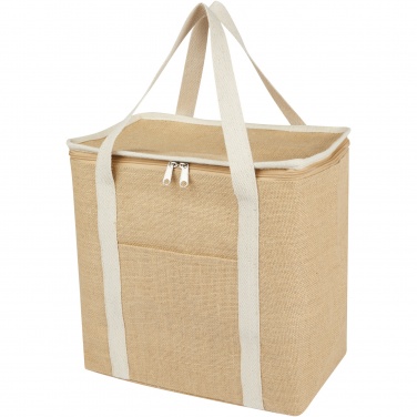 Logotrade promotional gifts photo of: Juta 300 g/m² jute cooler bag 19L