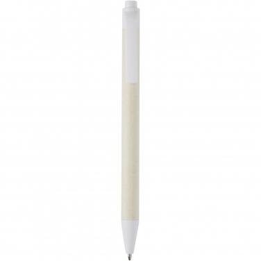 Logo trade advertising products image of: Dairy Dream recycled milk cartons ballpoint pen