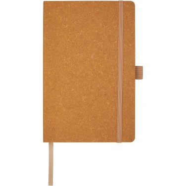 Logo trade advertising products picture of: Kilau recycled leather notebook 