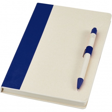 Logotrade corporate gifts photo of: Dairy Dream A5 size reference recycled milk cartons notebook and ballpoint pen set