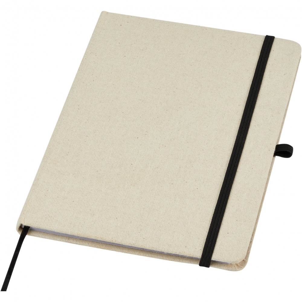 Logotrade promotional item image of: Tutico organic cotton hardcover notebook