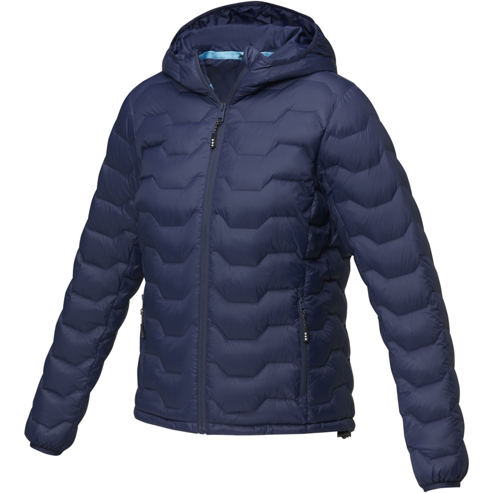 Logo trade promotional merchandise image of: Petalite women's GRS recycled insulated down jacket