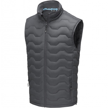 Logo trade corporate gifts image of: Epidote men's GRS recycled insulated down bodywarmer