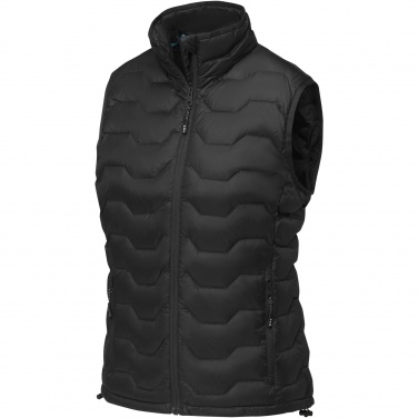 Logo trade promotional merchandise photo of: Epidote women's GRS recycled insulated down bodywarmer