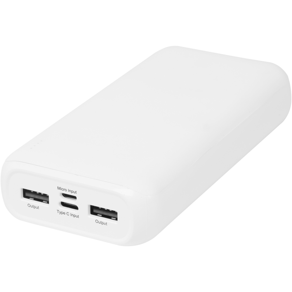 Logotrade corporate gift picture of: Electro 20.000 mAh recycled plastic power bank 