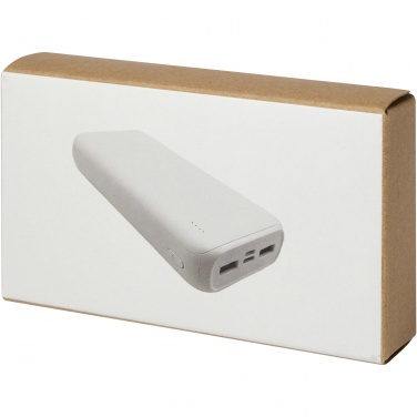 Logotrade promotional merchandise image of: Electro 20.000 mAh recycled plastic power bank 