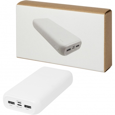 Logotrade promotional merchandise photo of: Electro 20.000 mAh recycled plastic power bank 