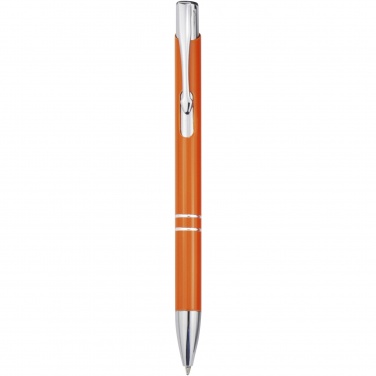 Logo trade promotional giveaway photo of: Moneta recycled aluminium ballpoint pen