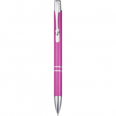 Logo trade corporate gifts image of: Moneta recycled aluminium ballpoint pen