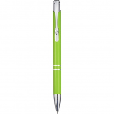 Logo trade promotional merchandise photo of: Moneta recycled aluminium ballpoint pen