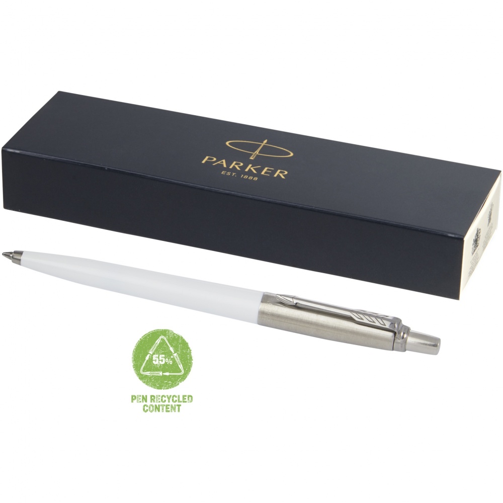 Logo trade promotional merchandise picture of: Parker Jotter Recycled ballpoint pen