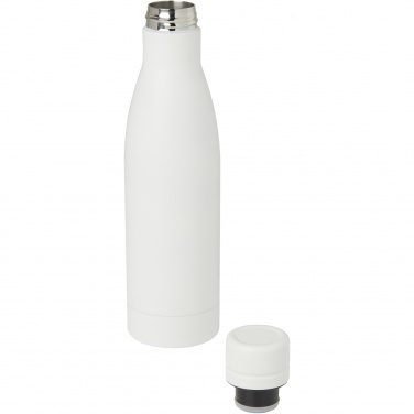 Logo trade corporate gifts picture of: Vasa 500 ml RCS certified recycled stainless steel copper vacuum insulated bottle