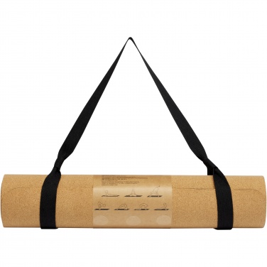 Logotrade promotional item image of: Trikona cork yoga mat