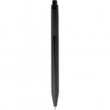 Logo trade promotional gift photo of: Chartik monochromatic recycled paper ballpoint pen with matte finish