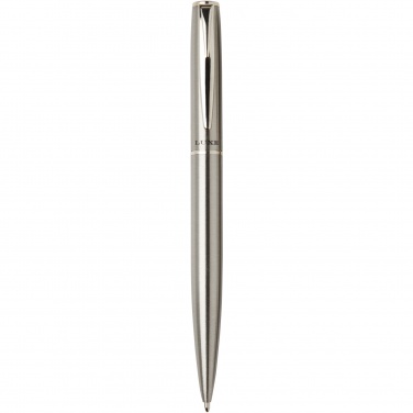 Logo trade promotional merchandise image of: Didimis recycled stainless steel ballpoint and rollerball pen set