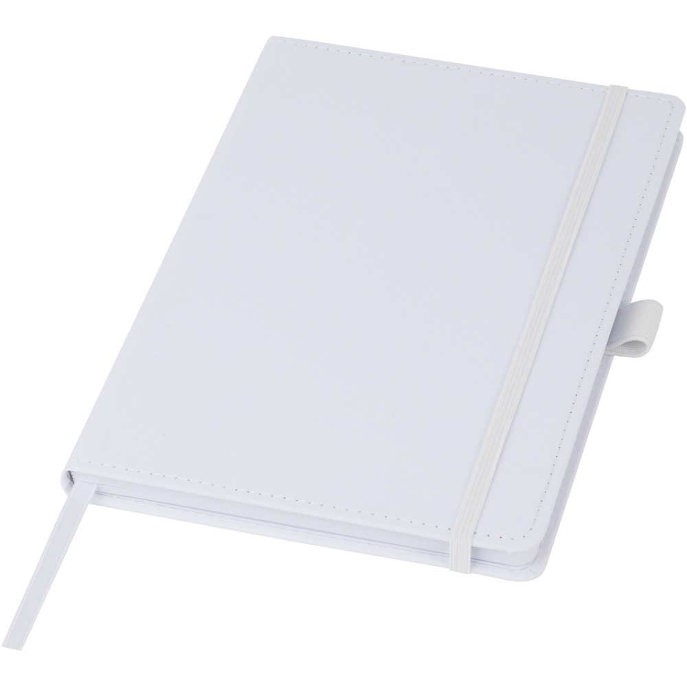 Logo trade promotional giveaways image of: Thalaasa ocean-bound plastic hardcover notebook