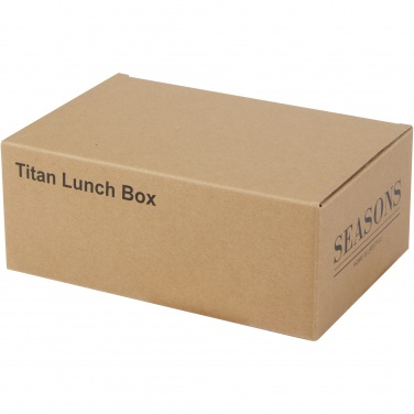 Logotrade corporate gift image of: Titan recycled stainless steel lunch box