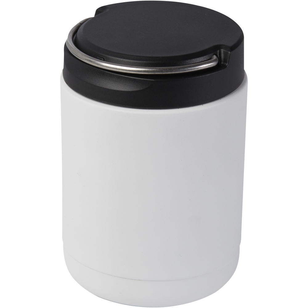 Logo trade advertising product photo of: Doveron 500 ml recycled stainless steel insulated lunch pot