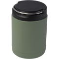 Doveron 500 ml recycled stainless steel insulated lunch pot, Heather green