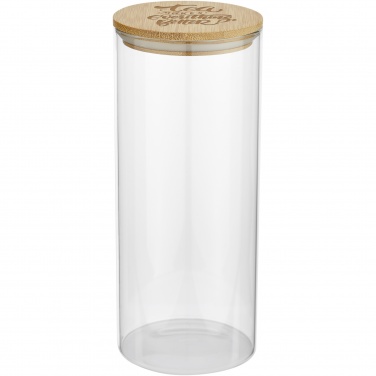 Logo trade promotional products image of: Boley 940 ml glass food container