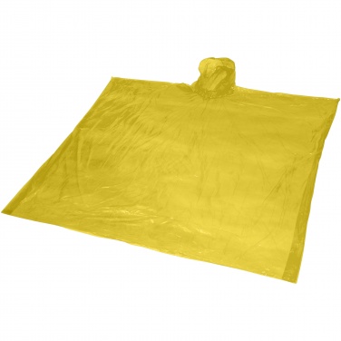 Logotrade business gift image of: Mayan recycled plastic disposable rain poncho with storage pouch