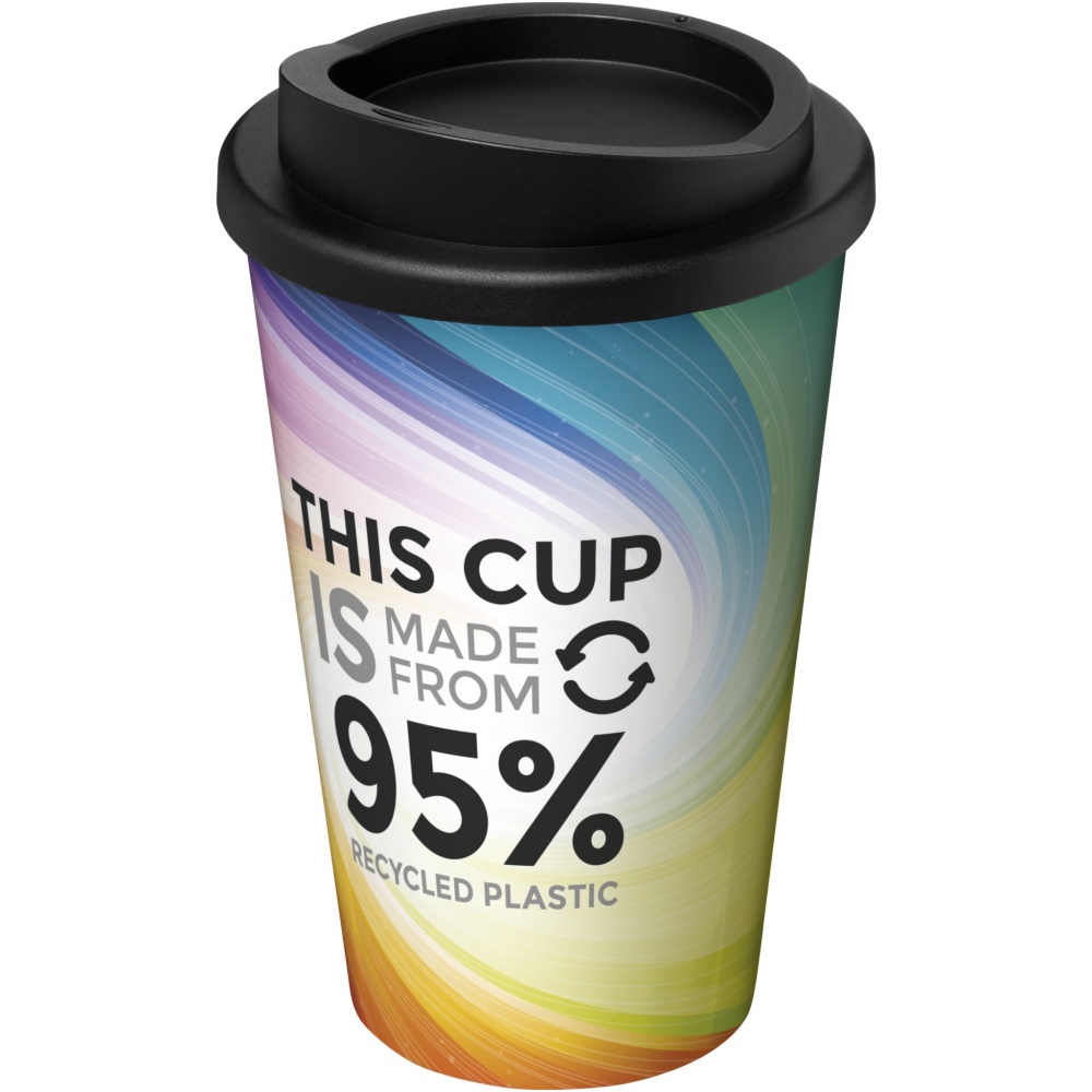 Logotrade advertising product image of: Brite-Americano® Recycled 350 ml insulated tumbler