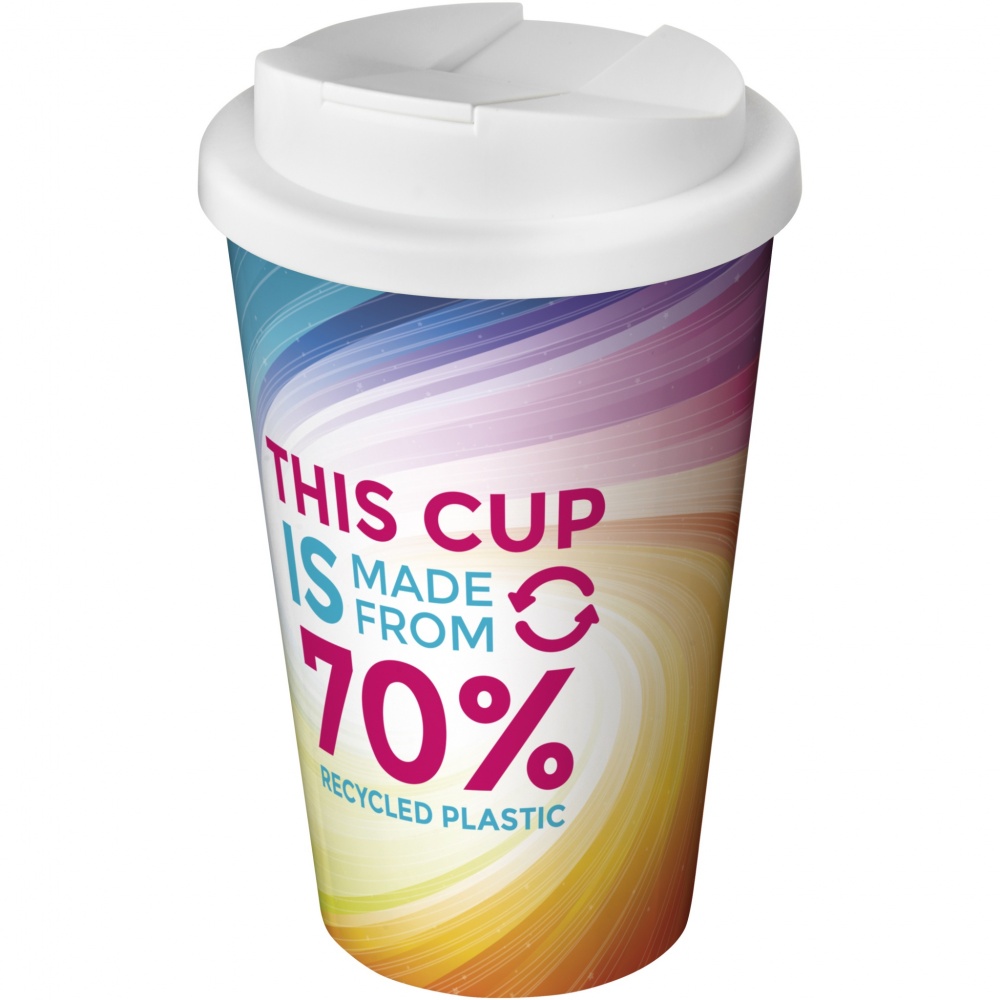 Logo trade advertising products picture of: Brite-Americano® Eco 350 ml spill-proof insulated tumbler